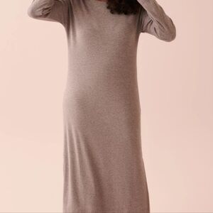 LA VIE EN LOUNGERibbed Long Sleeve Dress